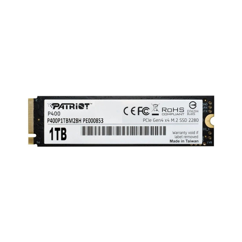 Patriot P400 1TB NVMe M.2 Internal SSD - مساحة تخزين